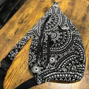 Vera Bradley Sling Backpack - EUC -Bandana Print